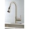 Gourmetier LS8728CTL Continental Single-Handle Pull-Down Kitchen Faucet, Nickel LS8728CTL - alternate 5